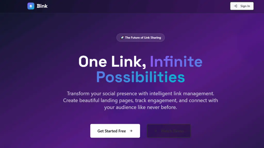 Bink.bio